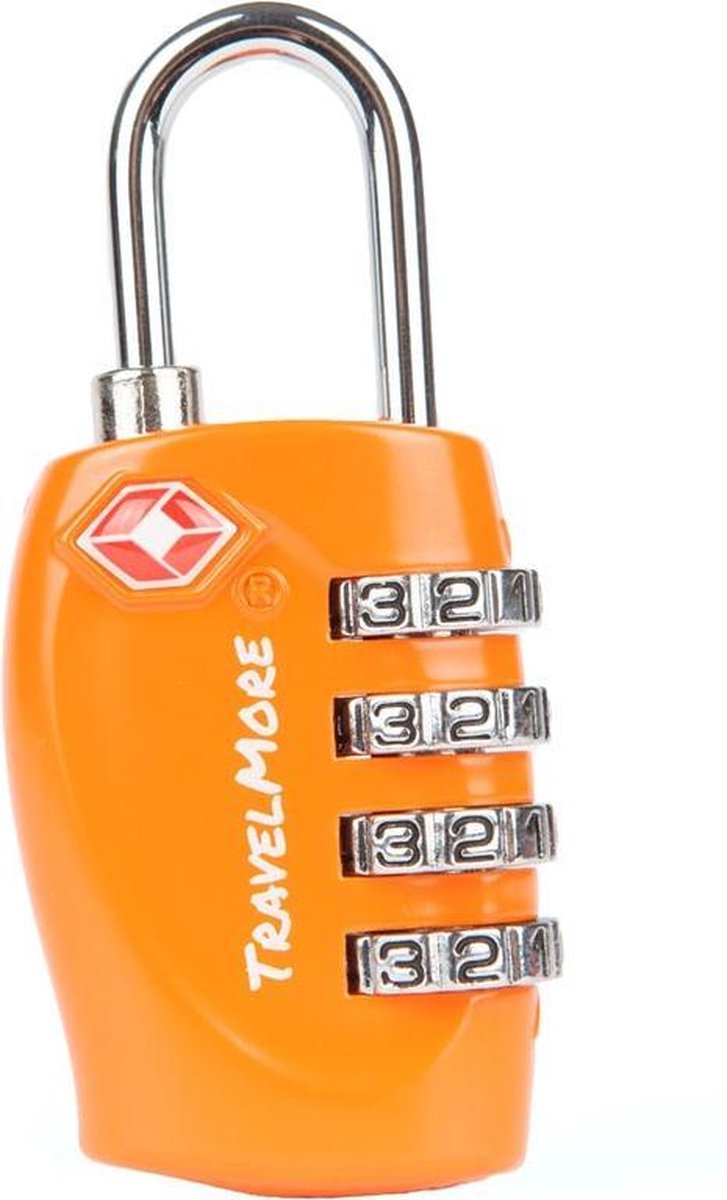 TravelMore TSA Kofferslot 4 Cijferig - Reisslot Reis Cijferslot Bagageslotjes Slot voor Bagage