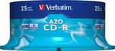 Verbatim 43352 CD-R AZO Crystal Schijven - 25 stuks / Spindel