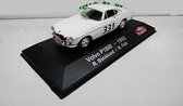 Volvo P1800 #331 R.BACKLUND/N.FALK RALLY MONTE CARLO 1962 1-43 Atlas Collection - Wit