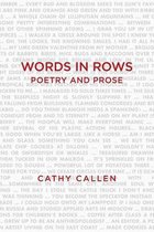 Words in Rows Poetry and Prose