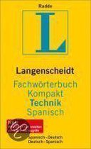 Langenscheidt Fachwörterbuch Kompakt Technik. Spanisch