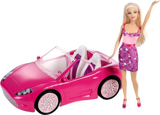 Mainstream moordenaar zelf Barbie Pop Met Auto | bol.com