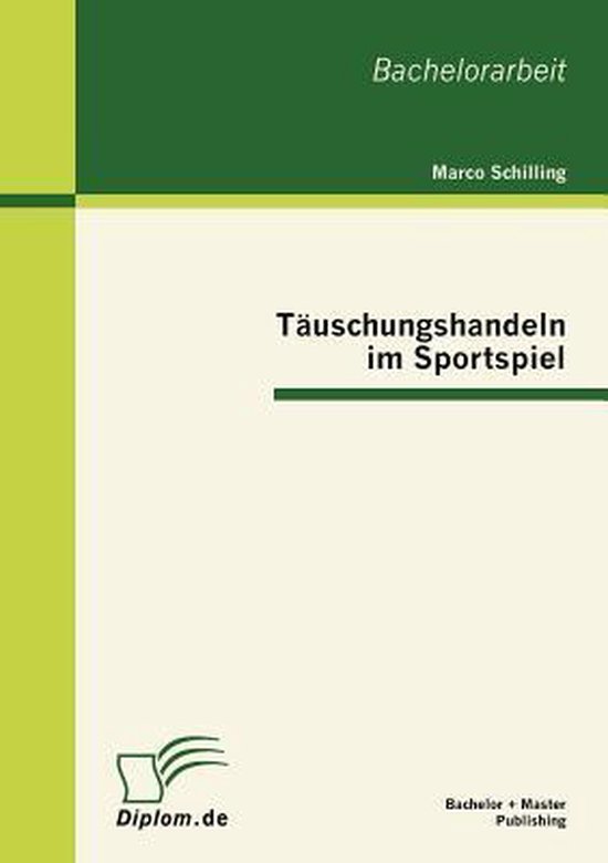 Täuschungshandeln im Sportspiel - cover