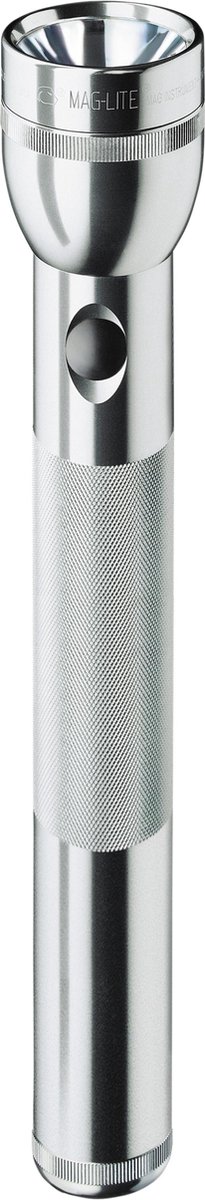 MagLite USA 3 D-Cell - Staaflamp - 315 mm - Zilver