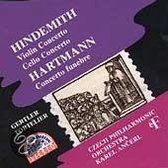 Hindemith: Violin Concerto, etc;  Hartmann / Ancerl