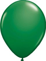 Donkergroene Metallic Ballonnen 30cm 25 stuks