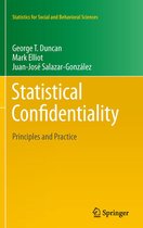 Statistics for Social and Behavioral Sciences - Statistical Confidentiality