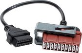 Citroën / Peugeot 30 Pin OBD1 - 16 Pin OBD2 Adapter