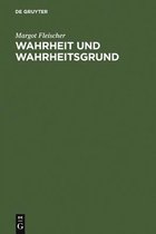 Omslag Wahrheit und Wahrheitsgrund