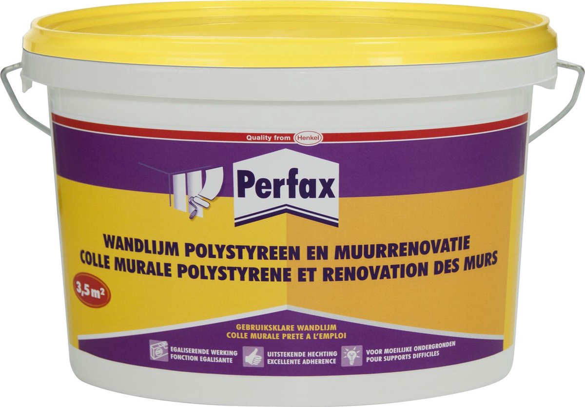 Perfax Polystyreen en Muurrenovatie Wandlijm - 4.5 Kg