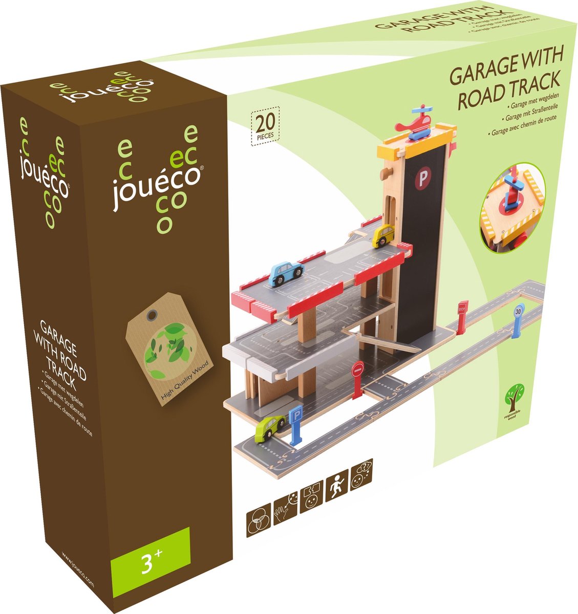 Jouéco Garage met Accessoires — afbeelding 2