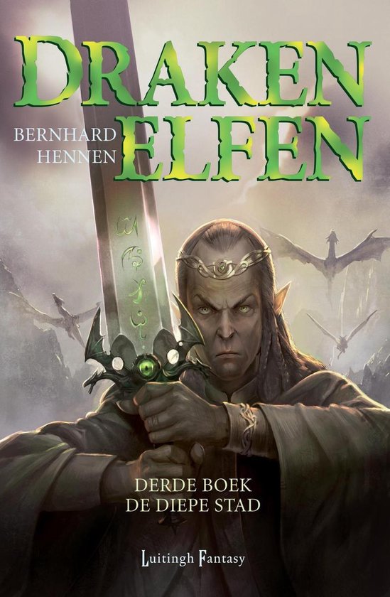 Drakenelfen 3 - Drakenelfen De diepe stad - cover