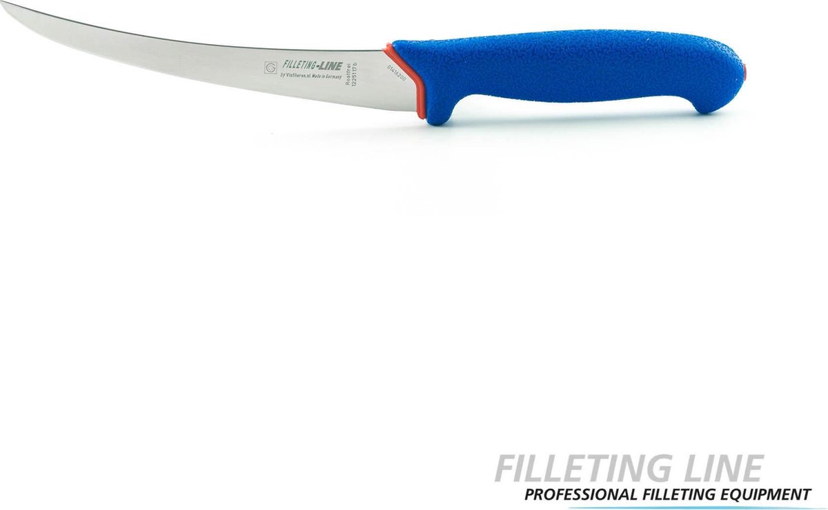 Filletingline gebogen fileermes 17cm