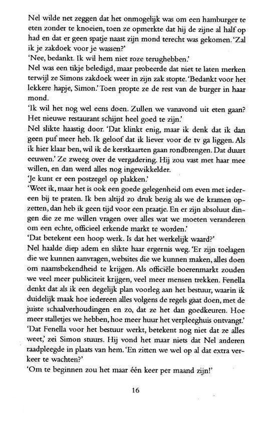 Deel van een boek, pagina met tekst.