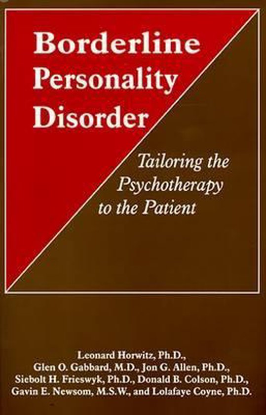 Borderline Personality Disorder - cover