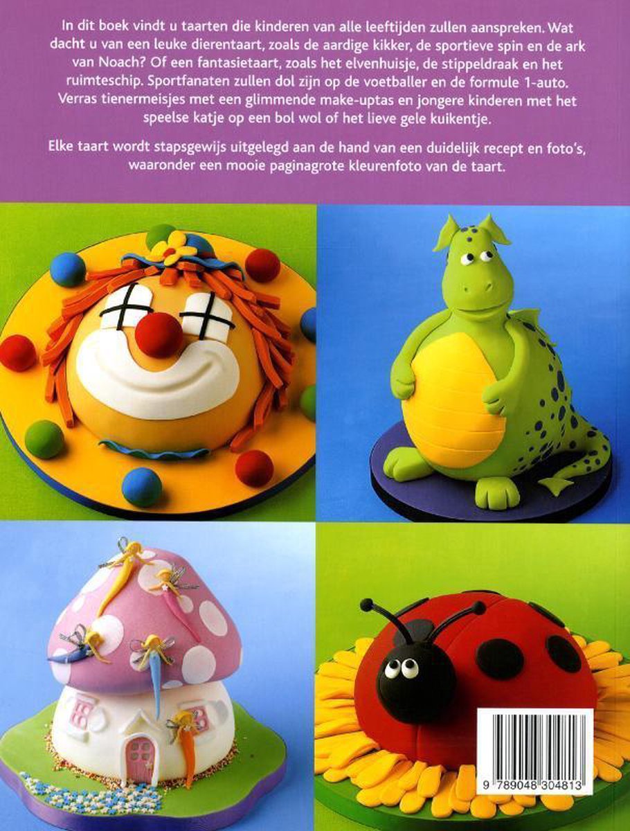 50 Feestelijke taarten - back cover