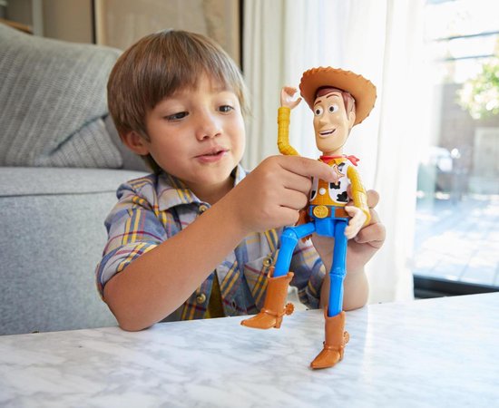 Histoire de jouets 4 - Woody parlant (18 cm)