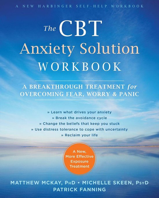 The CBT Anxiety Solution Workbook - cover