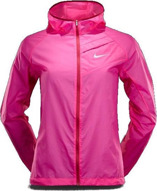 Cusco na school alleen Nike Hardloopjack Impossibly Light Roze Dames Maat S | bol.com