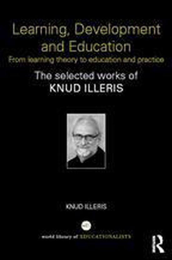 Livre 'Learning, Development and Education' de Knud Illeris. Avec une photo de l'auteur.