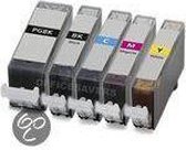 Merkloos - Inktcartridge / Alternatief voor de Canon C-00525 / Zwart / Magenta / Geel / Cyaan