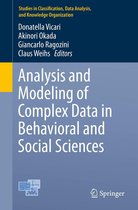 Studies in Classification, Data Analysis, and Knowledge Organization - Analysis and Modeling of Complex Data in Behavioral and Social Sciences