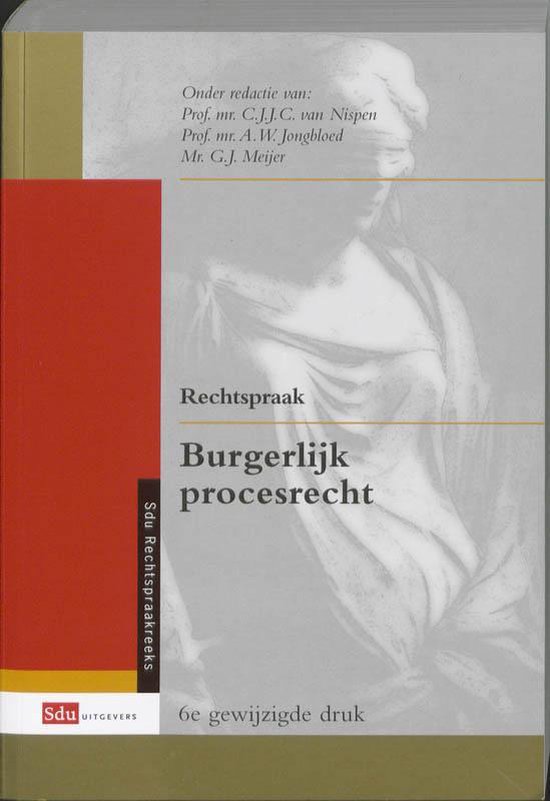 Rechtspraak Burgerlijk Procesrecht - cover