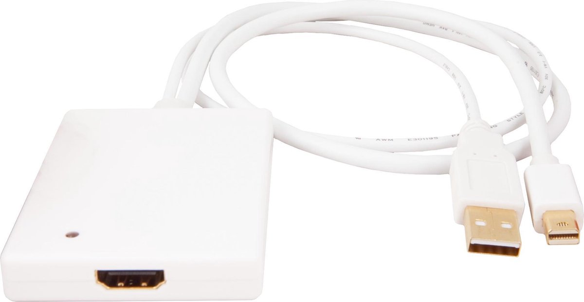 Mini DisplayPort to HDMI Adapter Urban Factory CBB21UF White