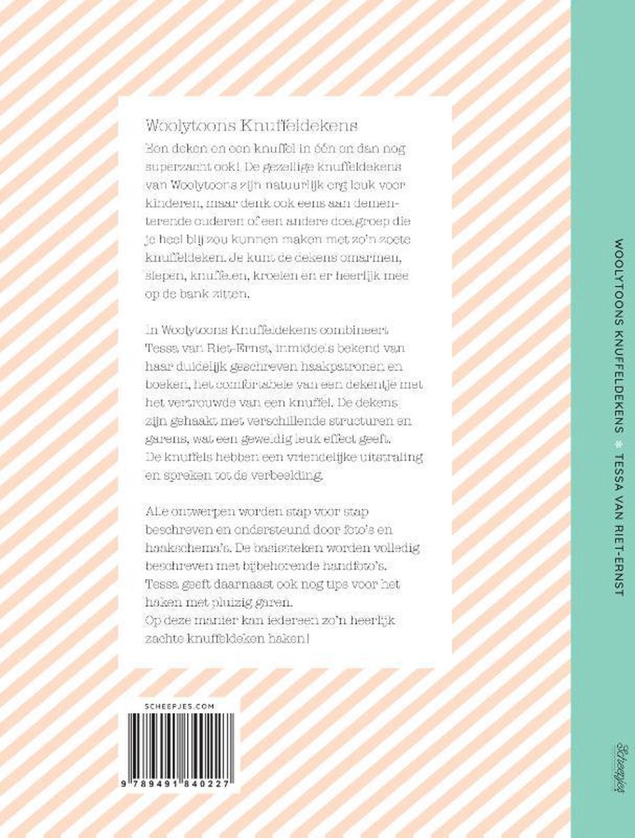 Woolytoons knuffeldekens - back cover