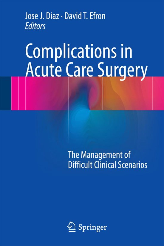 Complications in Acute Care Surgery - cover