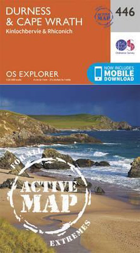 EXP ACT 446 Durness & Cape Wrath - cover