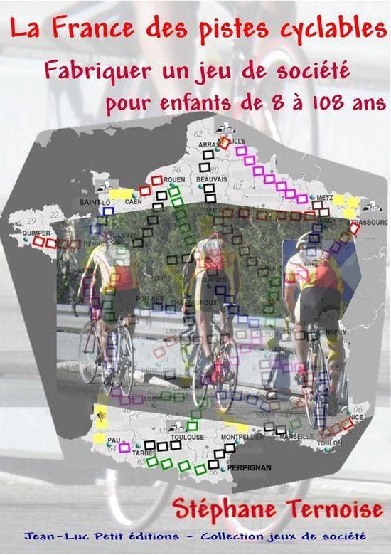 jeux de société - La France des pistes cyclables - cover