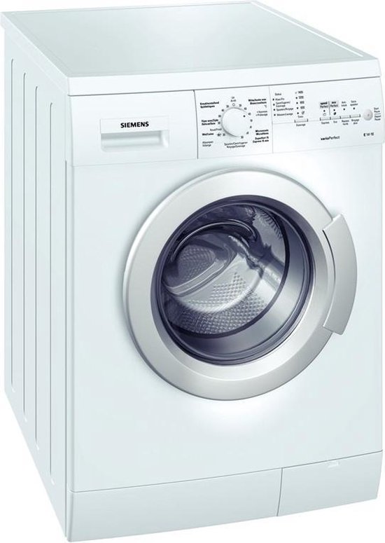 Viskeus spannend werknemer Siemens WM14E162FG wasmachine Voorbelading 7 kg 1400 RPM Wit | bol.com