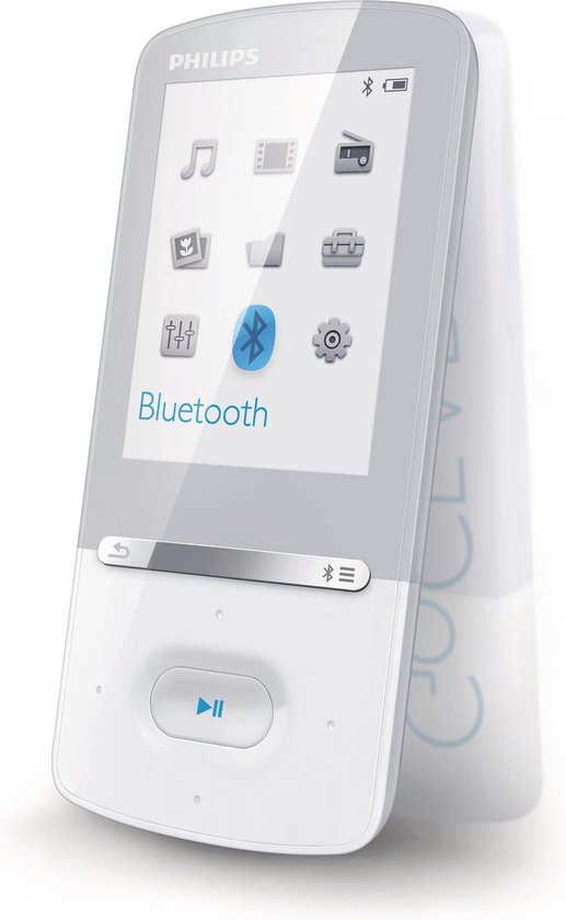 Philips GoGear Azure (SA5AZU04WF) - Audio-/Videoplayer mit 4GB Speicher ...
