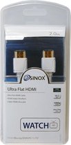 Sinox SXV1932 Ultra Flat HDMI Cable HDMI M HDMI M , 2.0m