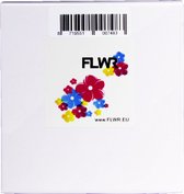 FLWR - Labelprintrol / DK-11201 10-pack / Wit - geschikt voor Brother