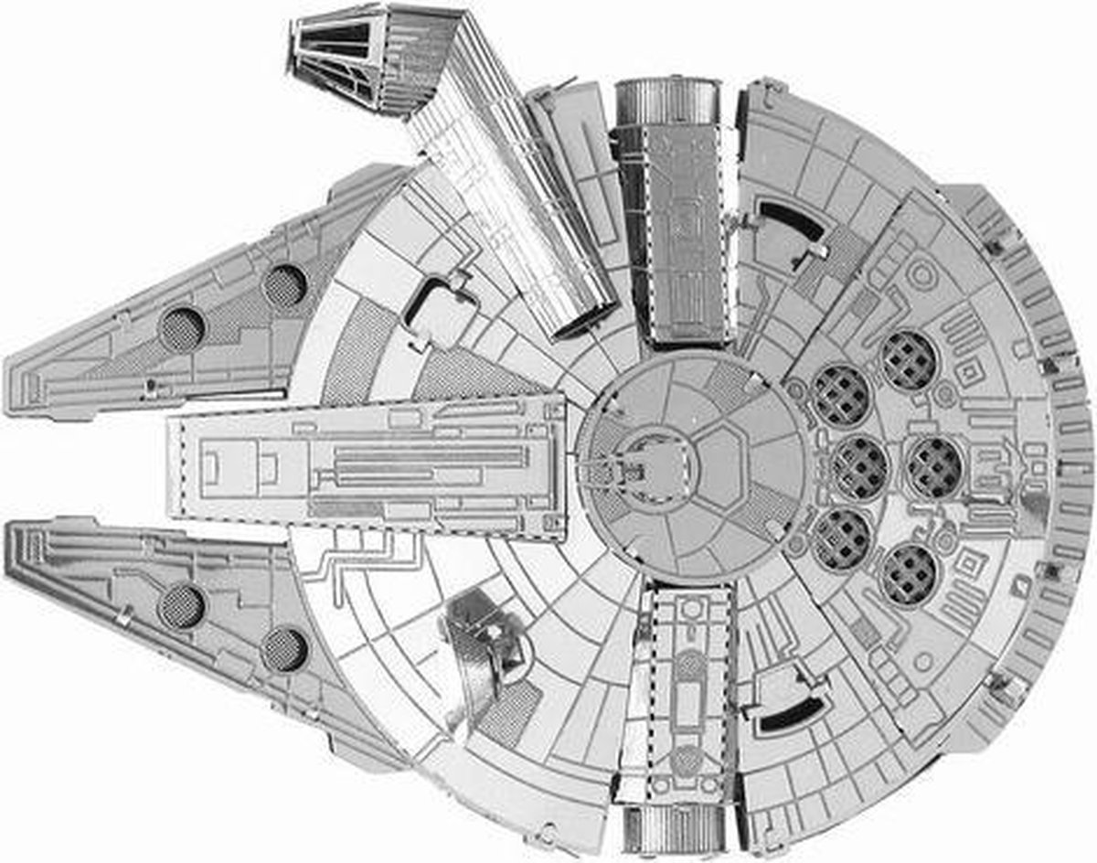 Metal earth Star Wars Millennium Falcon - Bouwpakket — afbeelding 4