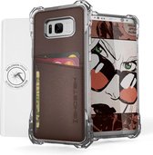 Ghostek Exec Wallet Case Samsung Galaxy S8 Plus Clear/Brown