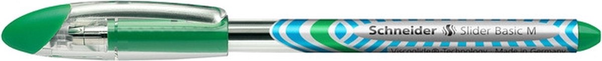 Rollerpen Schneider Slider medium groen | 10 stuks