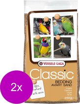 Versele-Laga Classic Shell Sand Economic Bag - Couvre-lit pour oiseaux - 2 x 25 kg