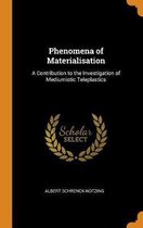 Phenomena of Materialisation