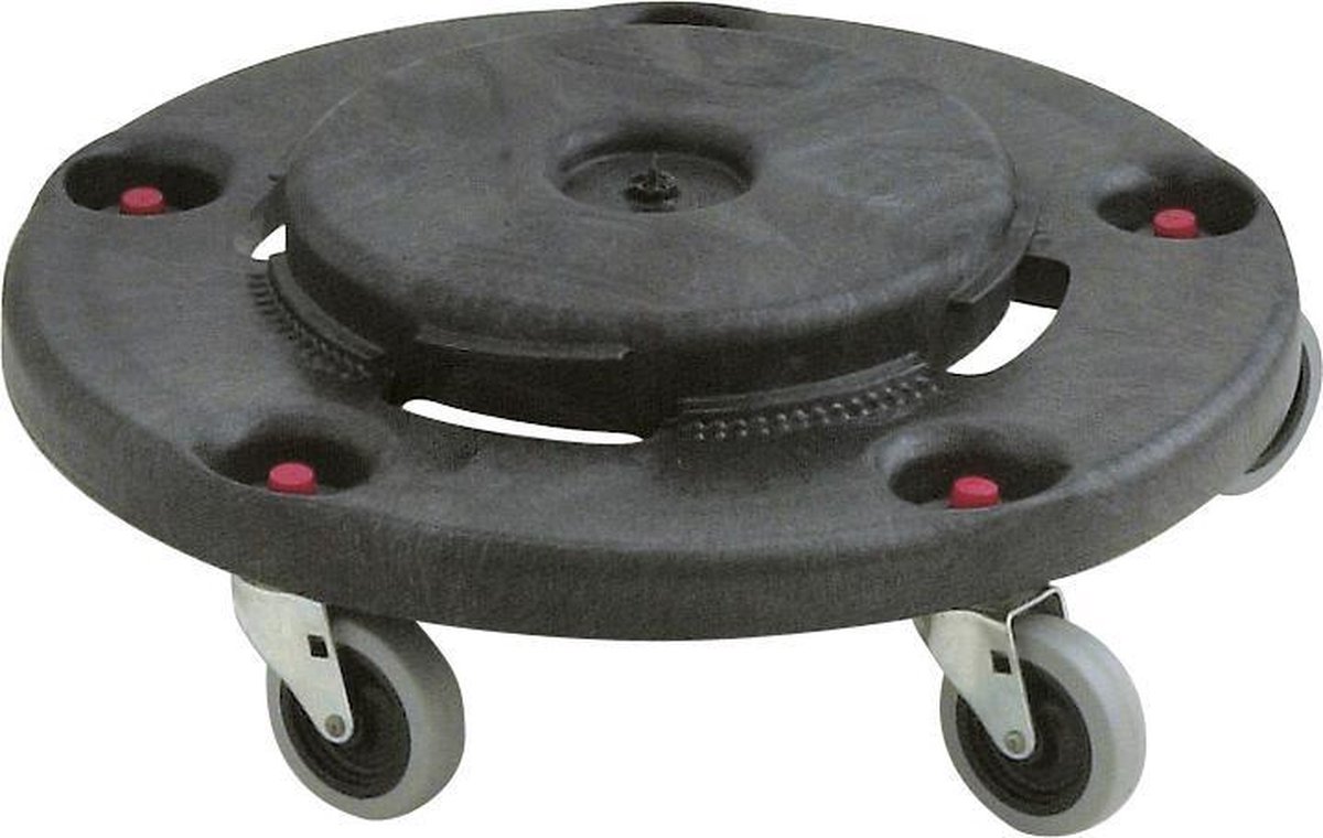 Goedkoopste Rubbermaid Brute Dolly - Geschikt Voor Brute Containers - Zwart