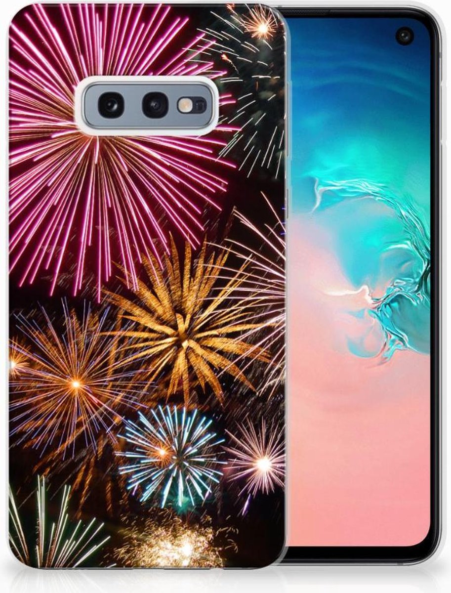 Samsung Galaxy S10e Silicone Back Cover Vuurwerk