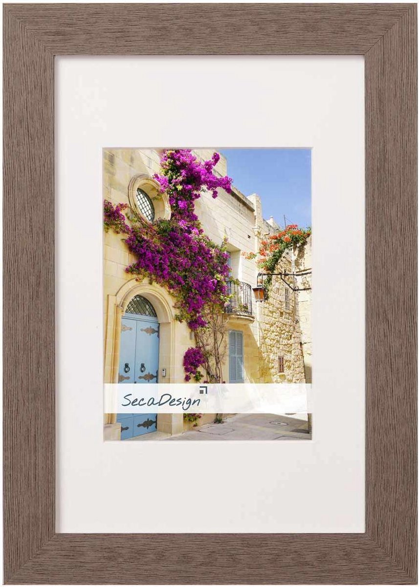 SecaDesign Forest Fotolijst - Fotomaat 13x18 / 9x13 cm - Grijs