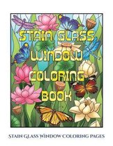 Stain Glass Window Coloring Pages: Advanced coloring (colouring) books for adults with 50 coloring pages