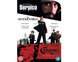 Movie - Serpico / The Untouchables / Chinatown