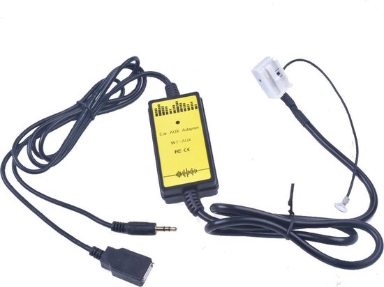 bruid Doelwit Onderdompeling VOOR VW Auto CD Adapter MP3 Audio Interface AUX USB SD 12 P Sluit Cd- wisselaar voor... | bol.com