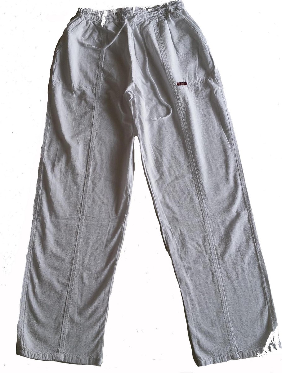 Katoenen broek ToiMon - XL - wit