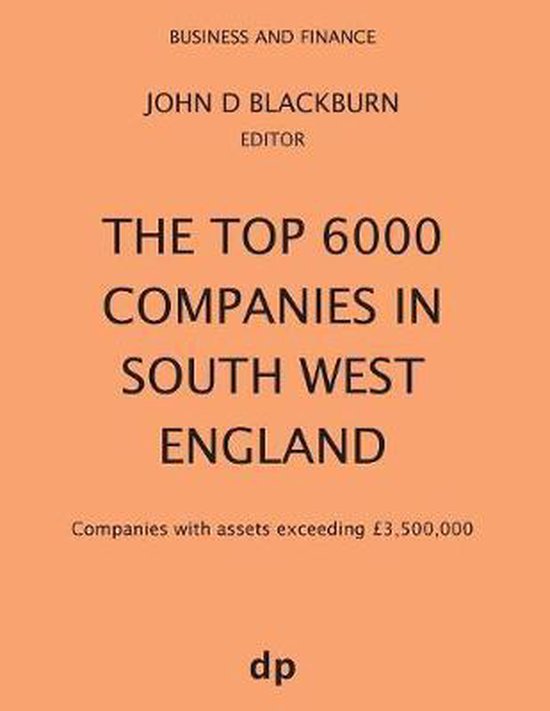 Business and Finance-The Top 6000 Companies in South West En ... - cover