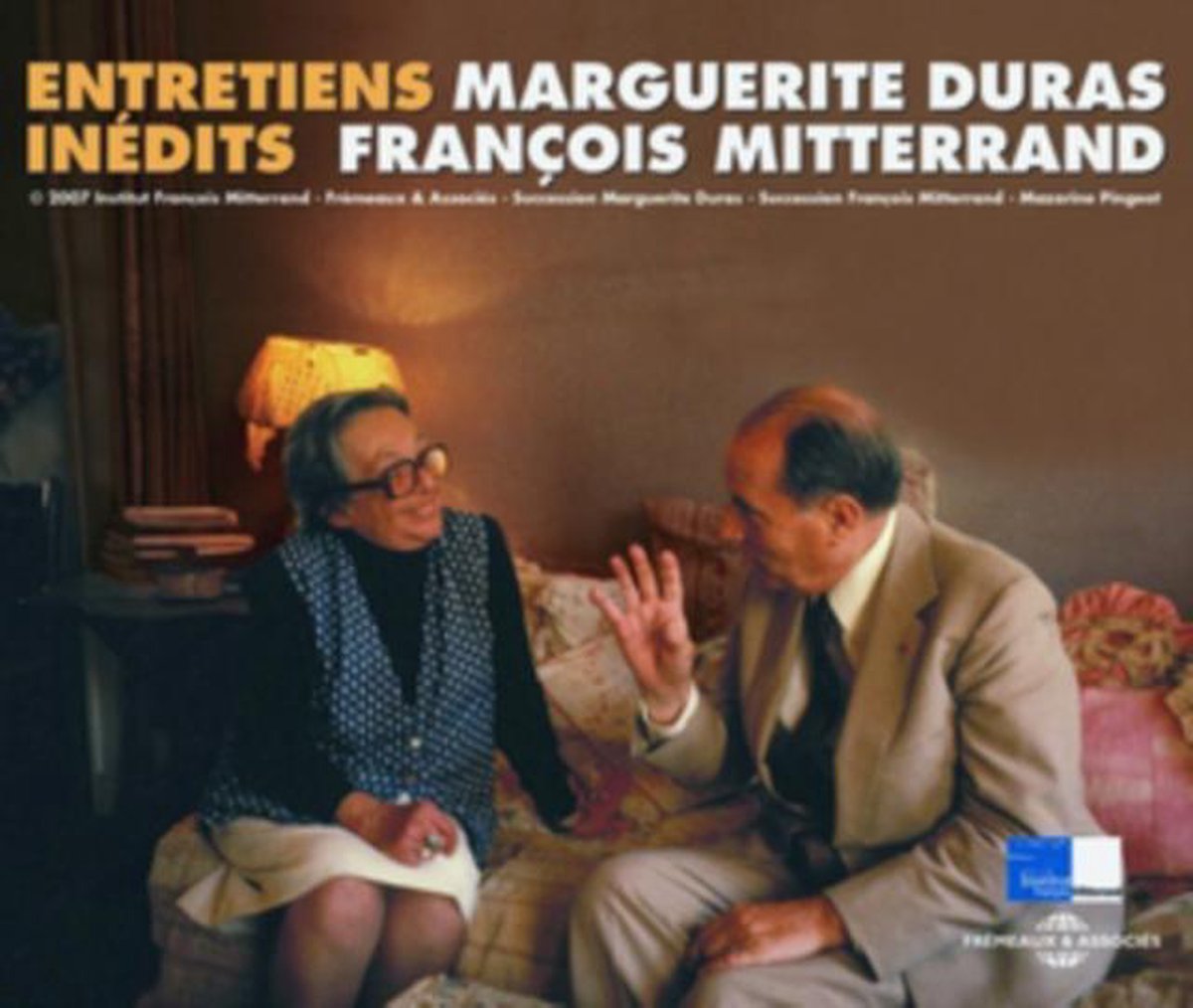 Afbeelding van product Duras Marguerite/ Mitterand Franois Entretiens Indits F  - François Mitterrand